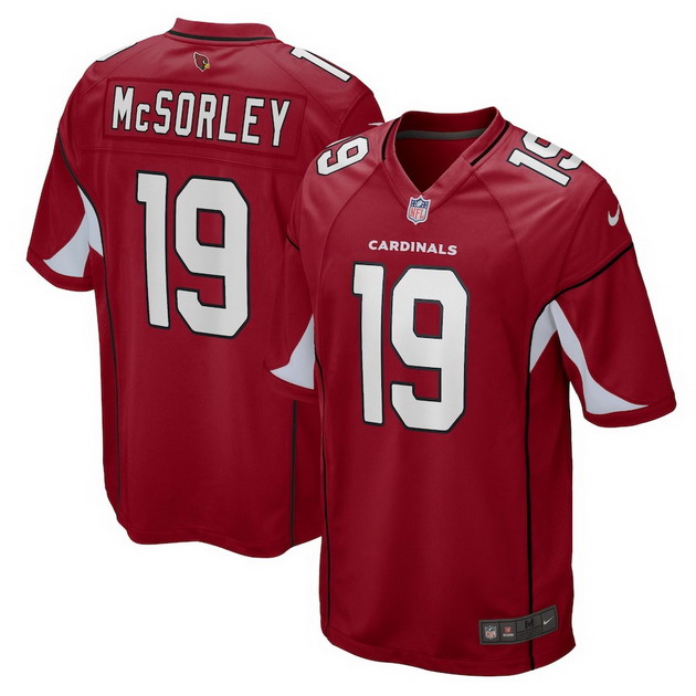 mens nike trace mcsorley cardinal arizona cardinals game player jersey